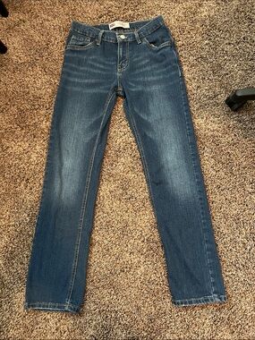 Levi's women Dark Blue 511 Slim Jeans